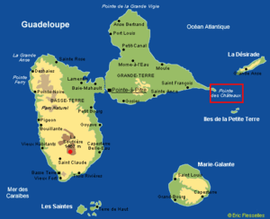 Guadeloupe map 300